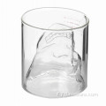 Tazza di vetro a forma di teschio di vendita calda